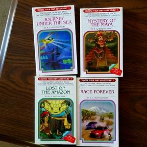 Choose your own adventure books #2#9#7#5